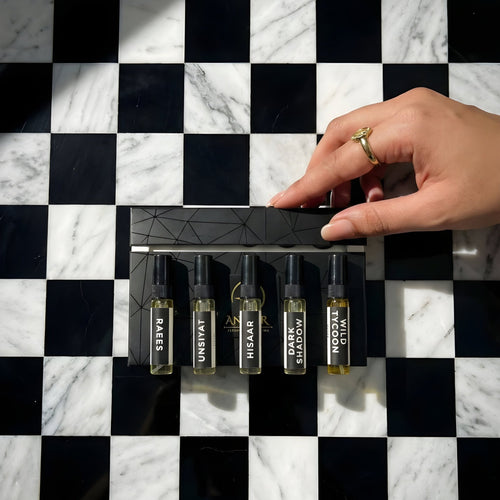 Anzior Deluxe Combo | 5ML Premium Mini Set | 36% Oil Concentration - AnziorEid Gift Set