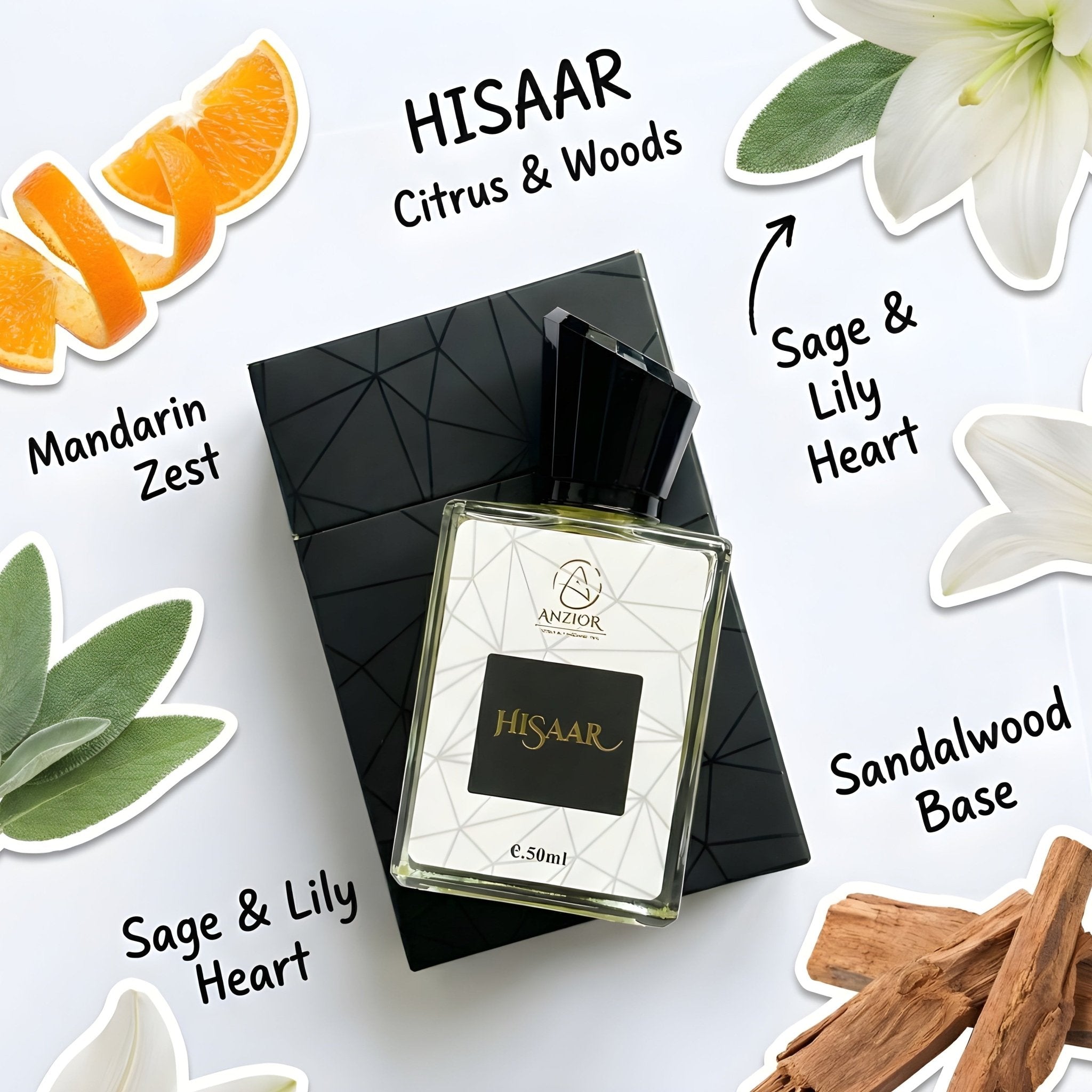 Anzior Hisaar | 14 - Hour Long - Lasting Eternity Women Impression - AnziorEid Gift Set